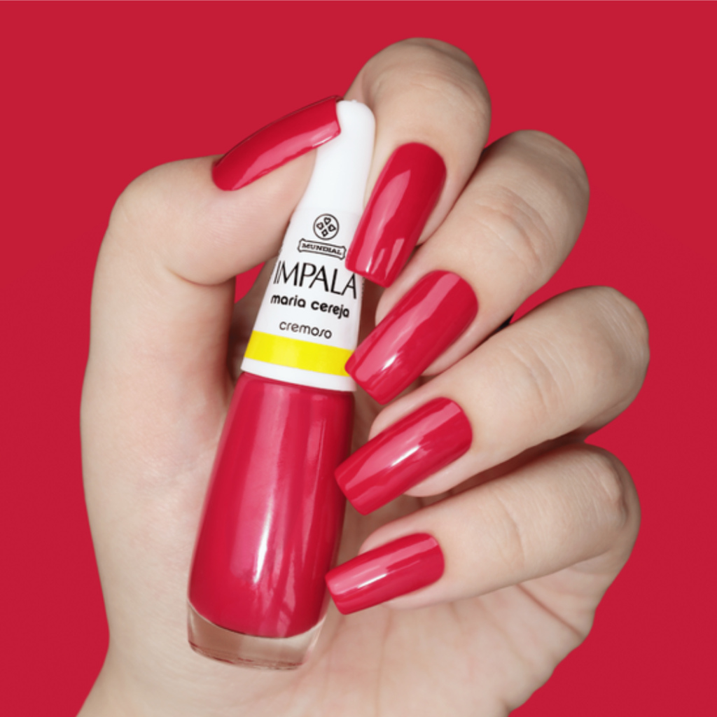 Esmalte Rosa Impala Maria Cereja 