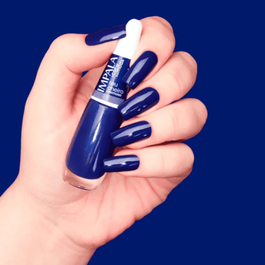 Esmalte Azul Impala Teu Cheiro 