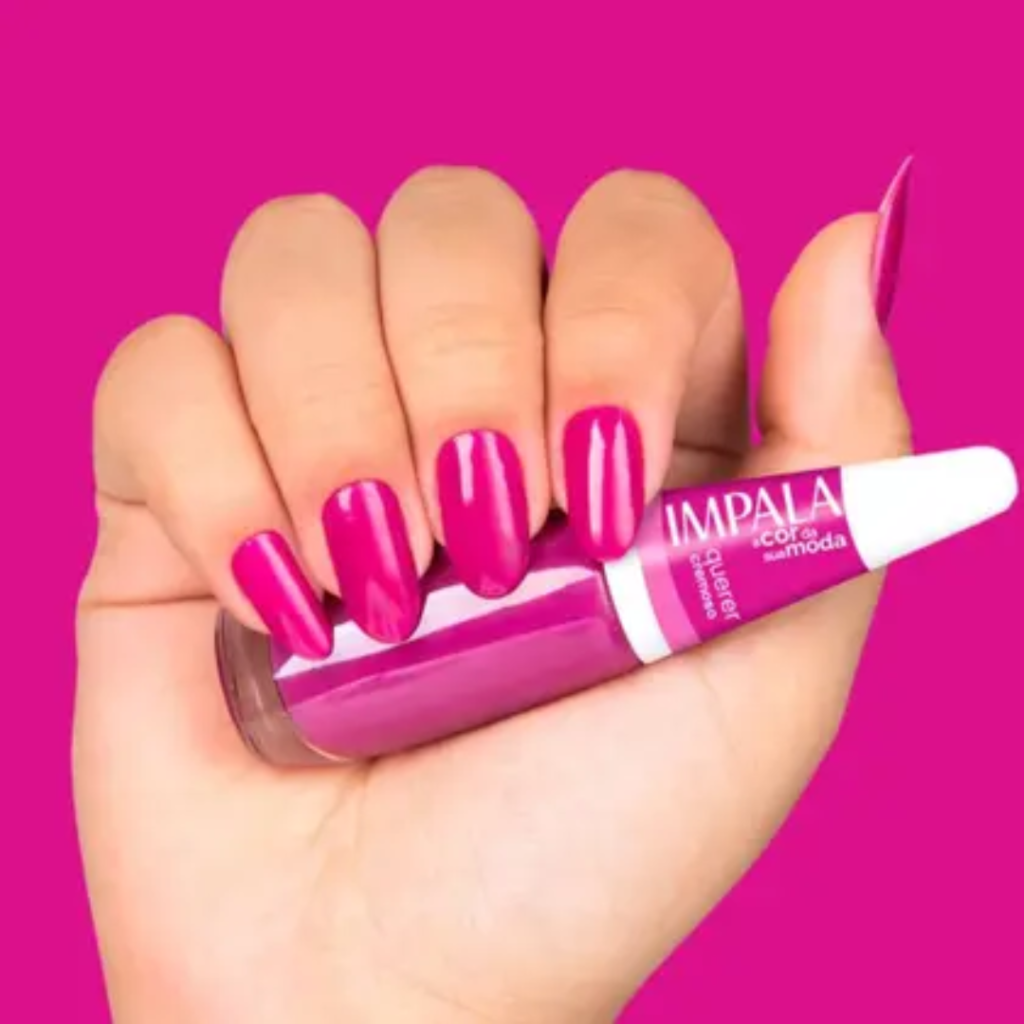 Esmalte Roxo Impala Querer 
