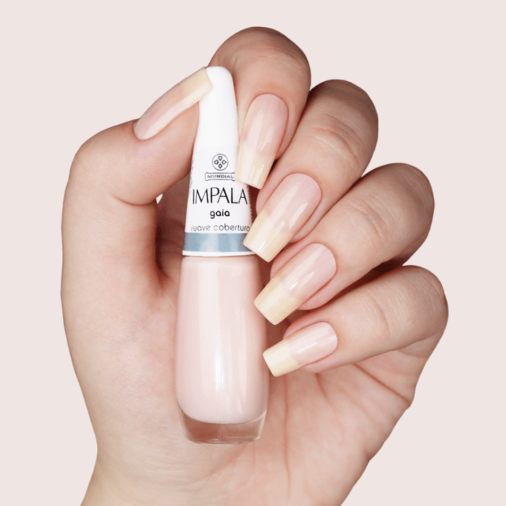 Esmalte Rosa Impala Gaia Natural Transparente 