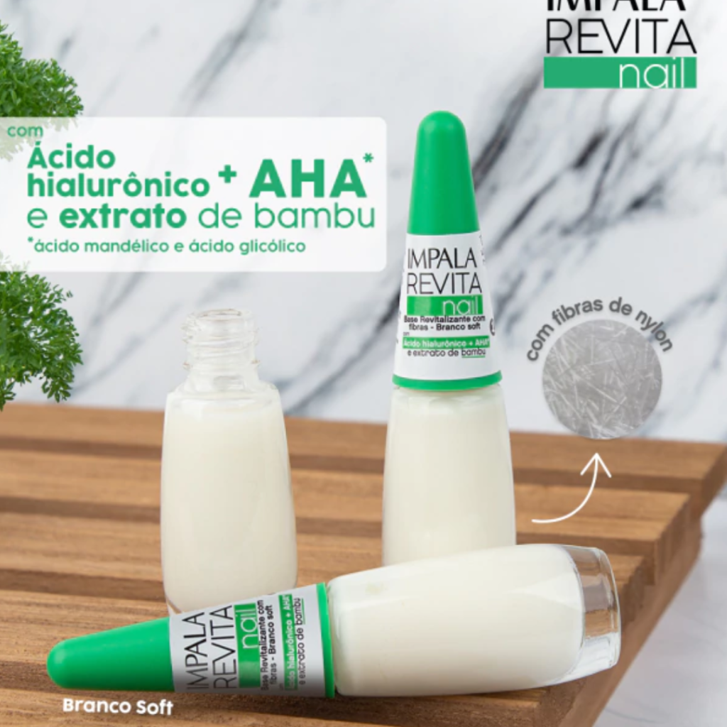 Esmalte Base Impala Revita Branco 