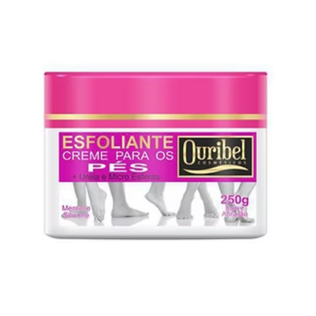 Creme Esfoliante para os Pés Ouribel 250g