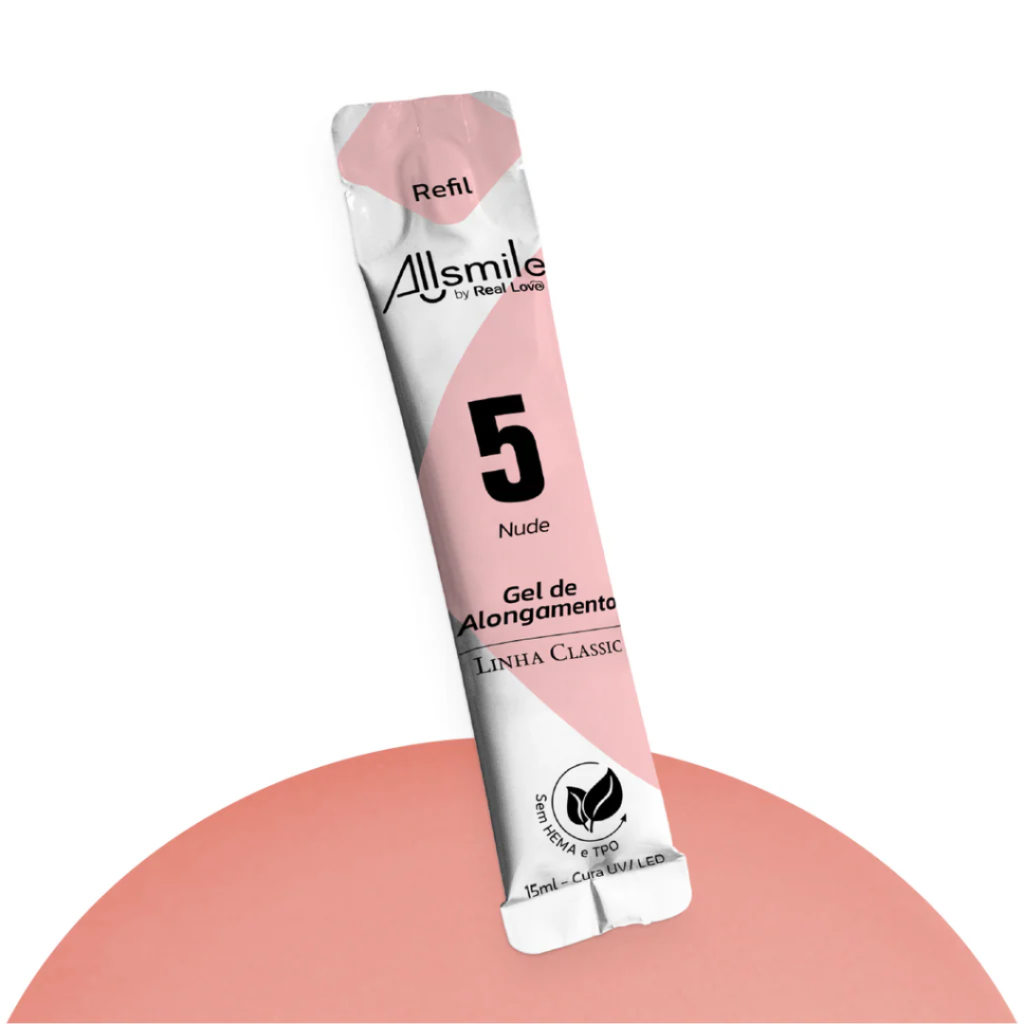 SACHÊ Gel Light nº 5 NUDE - Real Love 15g - Allsmile 