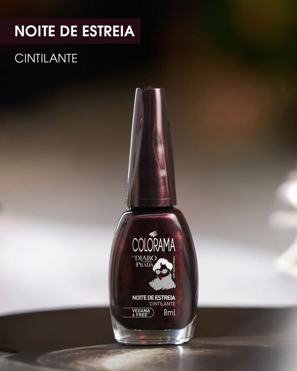 Esmalte Vermelho Colorama Noite de Estréia 