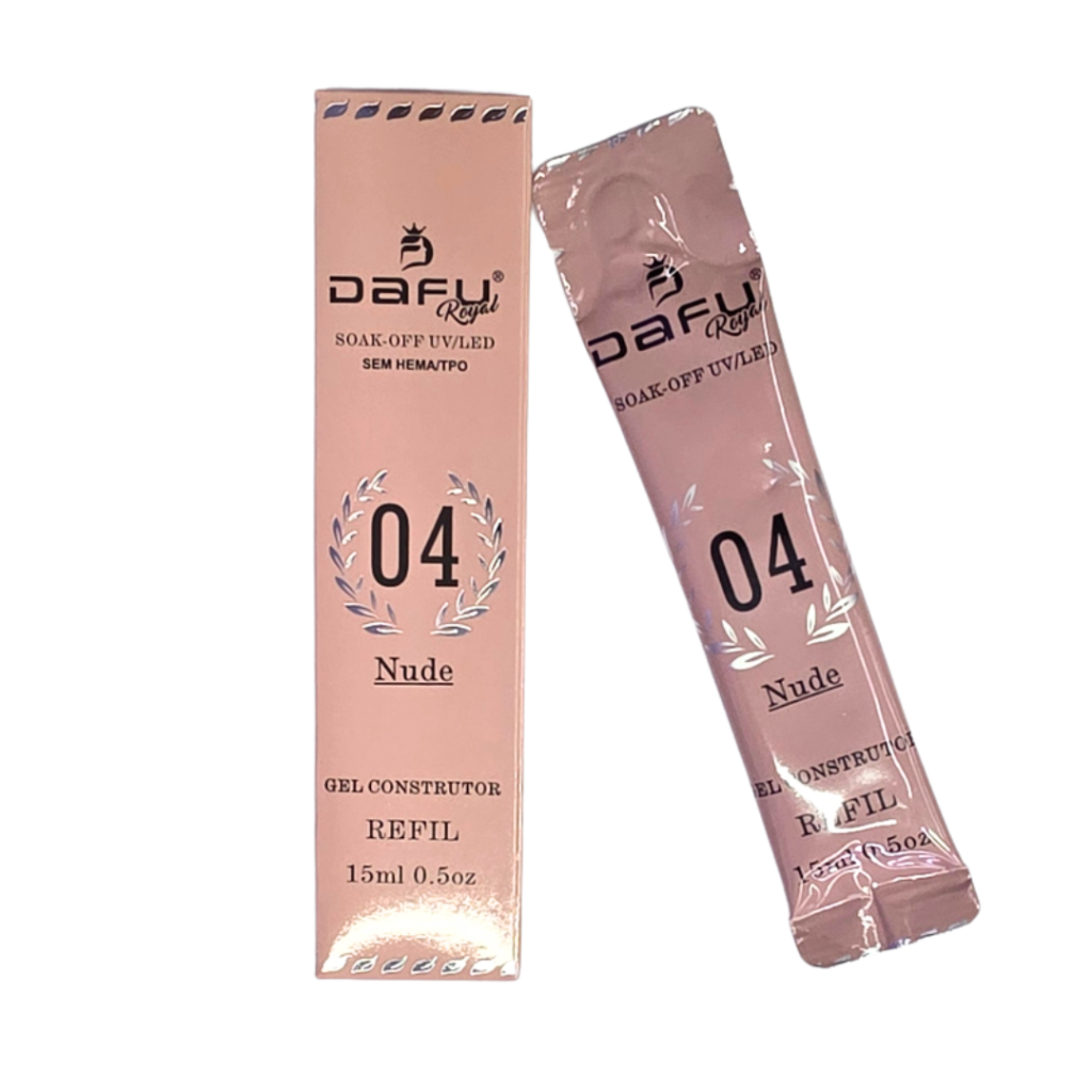 SACHÊ Gel Construtor nº 04 Nude - Dafu 15ml 