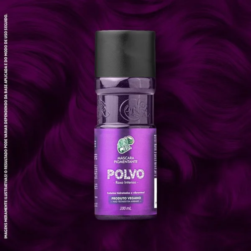 Tonalizante Roxo Máscara Kamaleão Polvo 100ml 