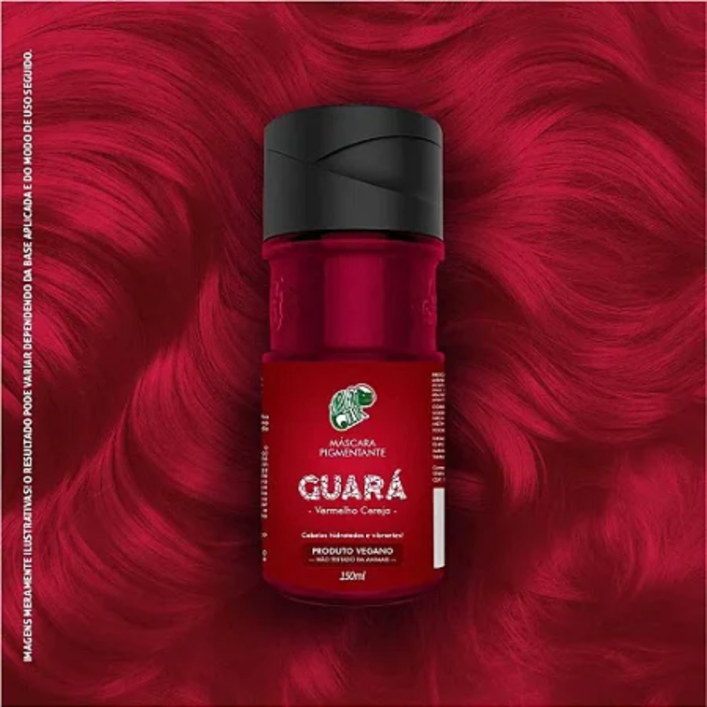 Matizador Vermelho Máscara Kamaleão Guará 100ml 