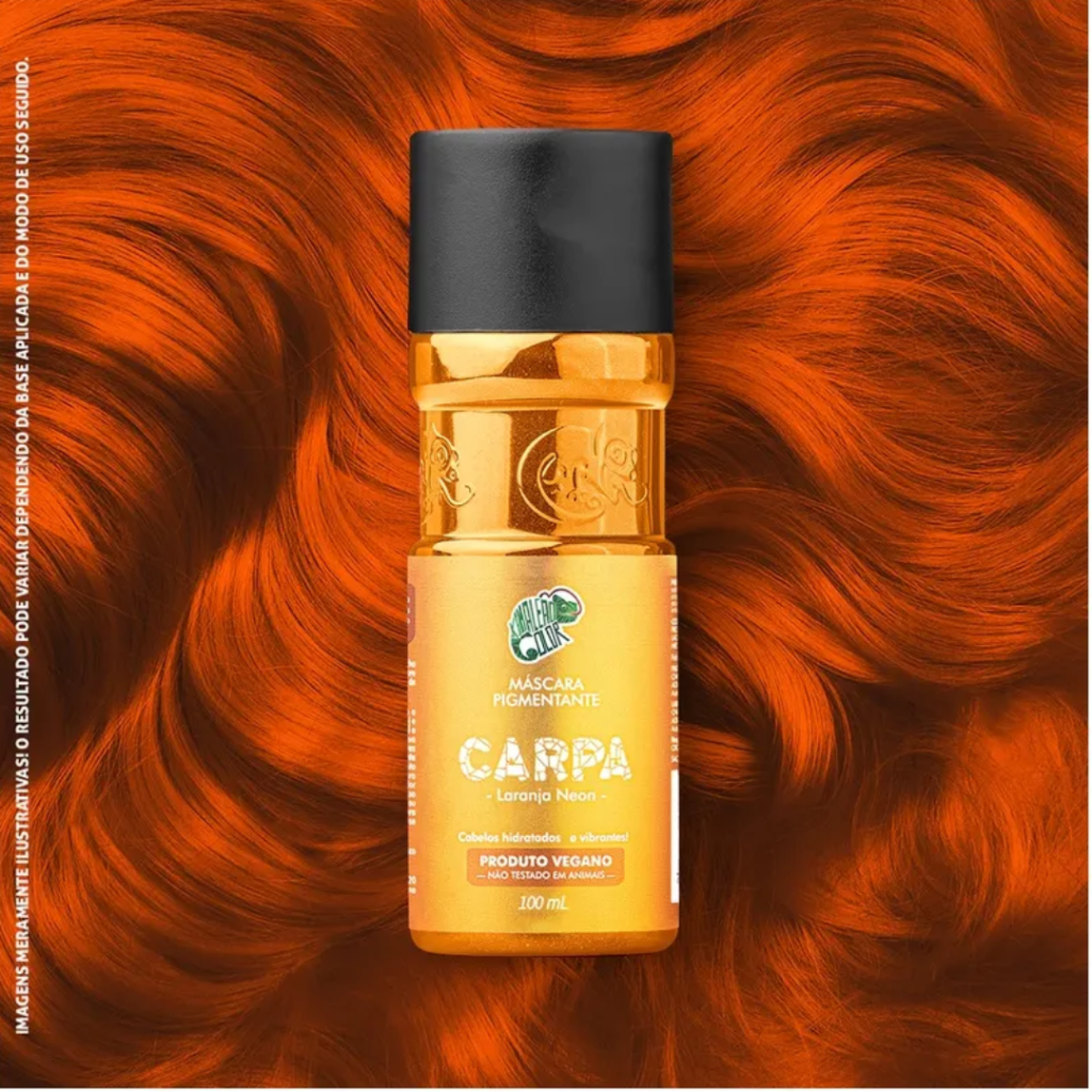 Matizador Cobre Máscara Kamaleão Carpa 100ml 