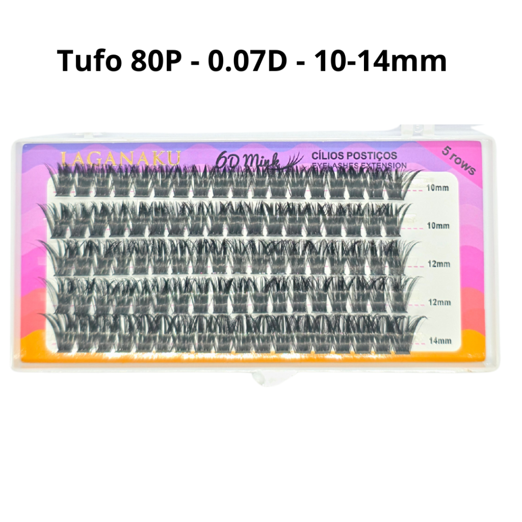 Tufinho Lagaraku 80P - 0.07D - 10-14mm 