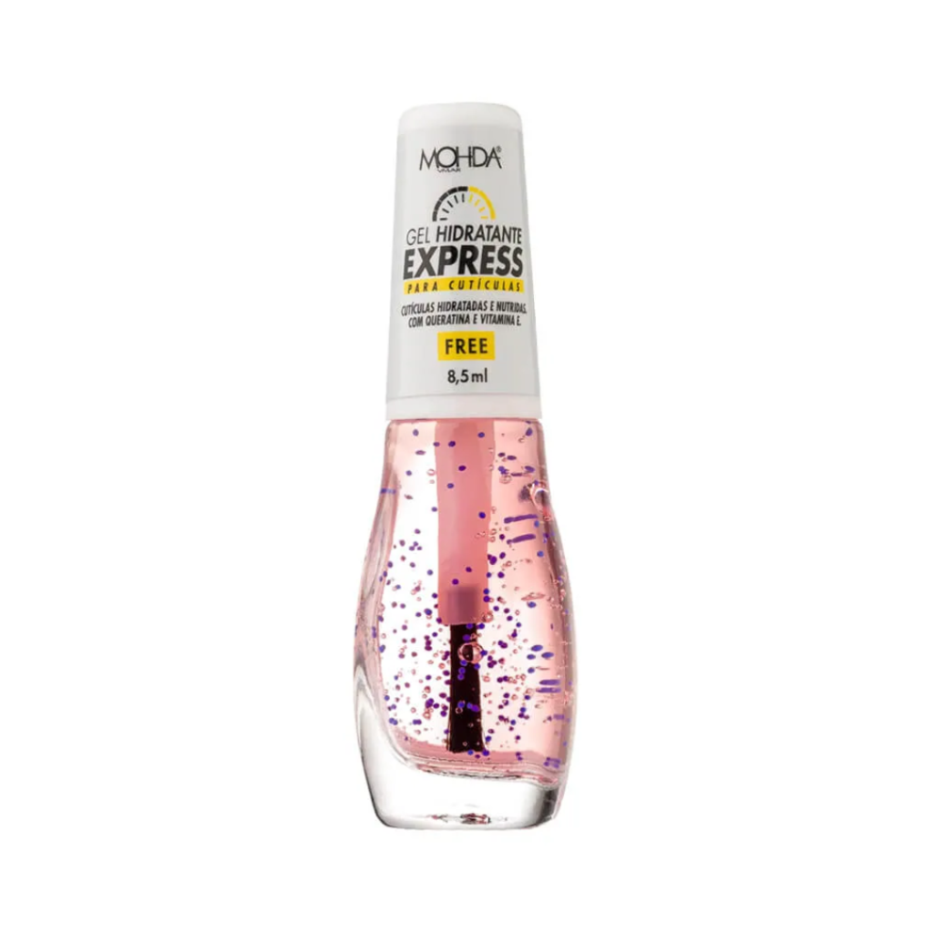 Esmalte Hidratante Cutícula Mohda Gel com Esferas 