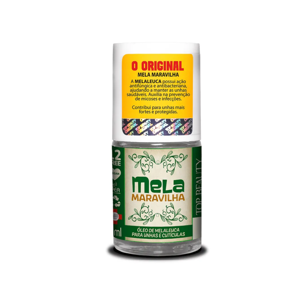 Esmalte Hidratante Cutícula Top Beauty Óleo de Melaleuca 
