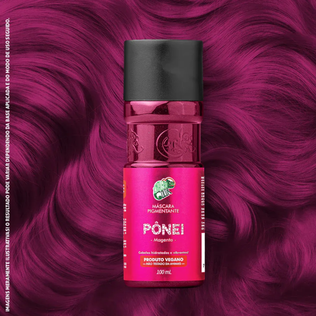 Tonalizante Rosa Máscara Kamaleão Ponei 