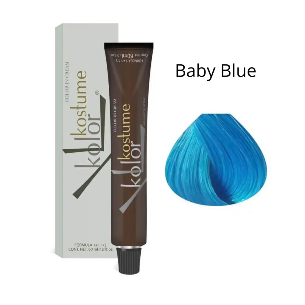 Tonalizante Azul Coloração Kostume Kolor Baby Blue 