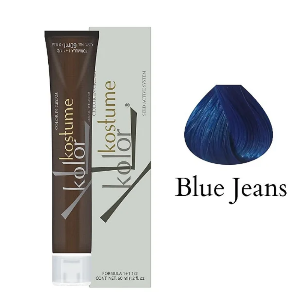 Tonalizante Azul Coloração Kostume Kolor Blue Jean  