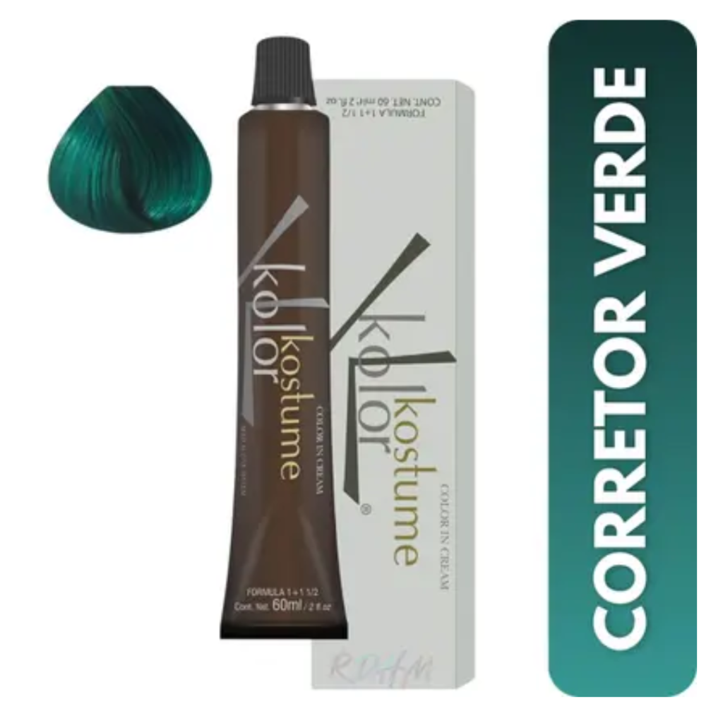 Corretor Verde Kostume Color 
