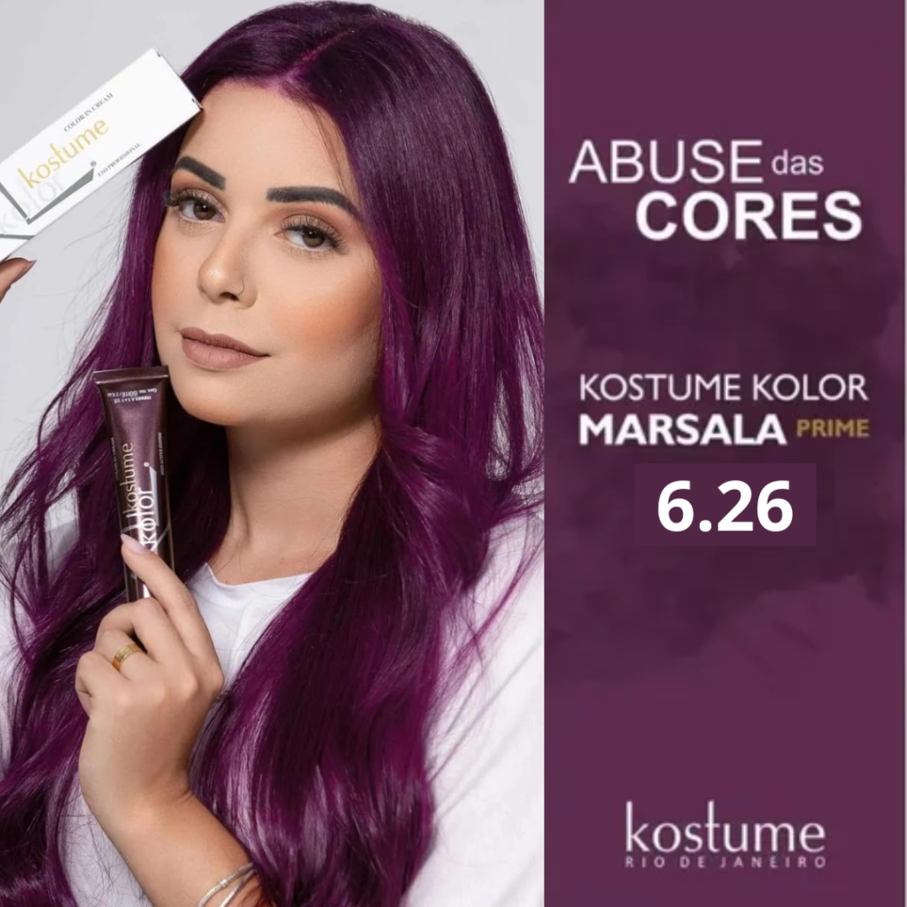 Tinta Marsala Kostume Kolor 6.26