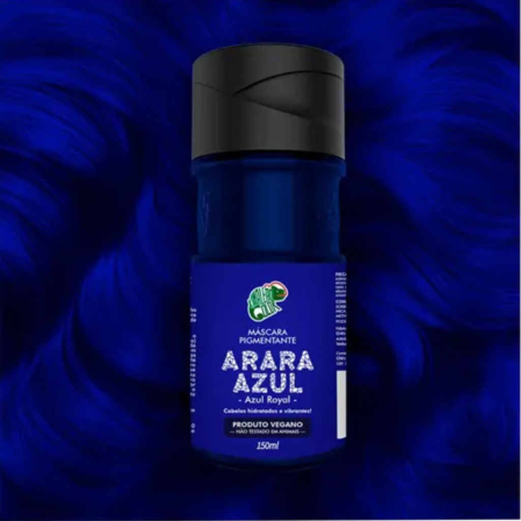 Tonalizante Azul Máscara Kamaleão Arara Azul 100ml 