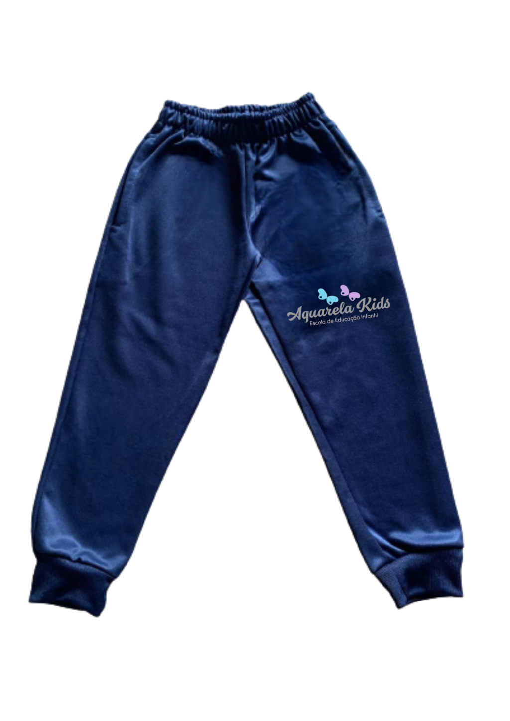 Calça Unissex Malha Colegial com Pelúcia