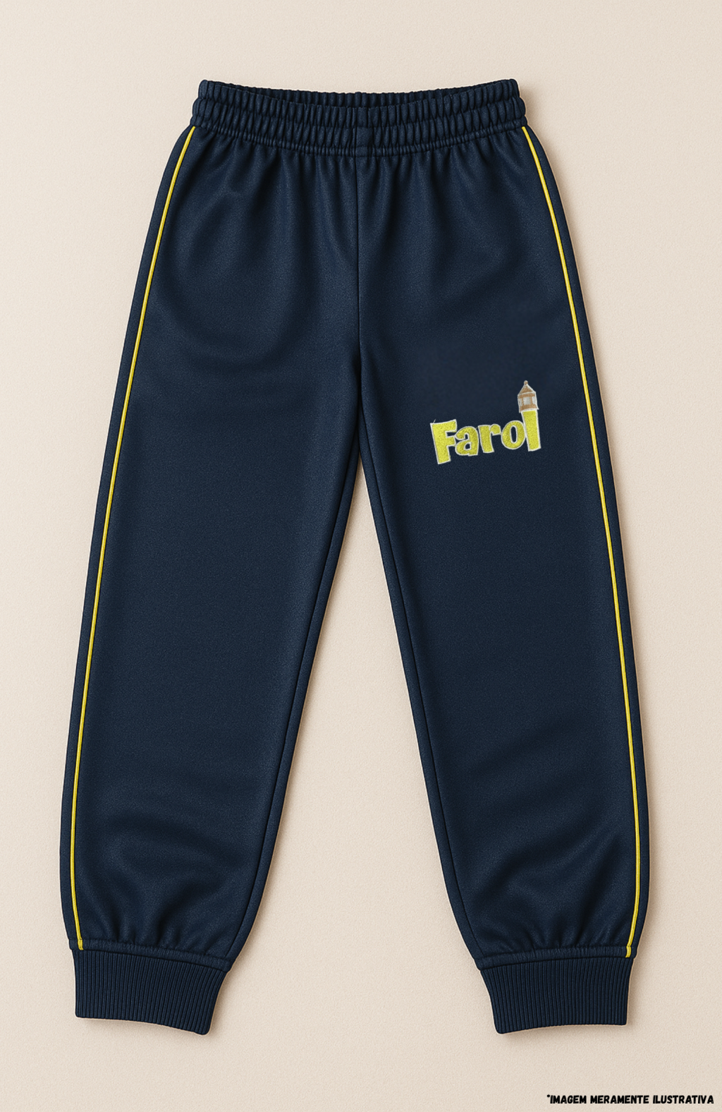 Calça Unissex Malha Colegial SEM Pelúcia