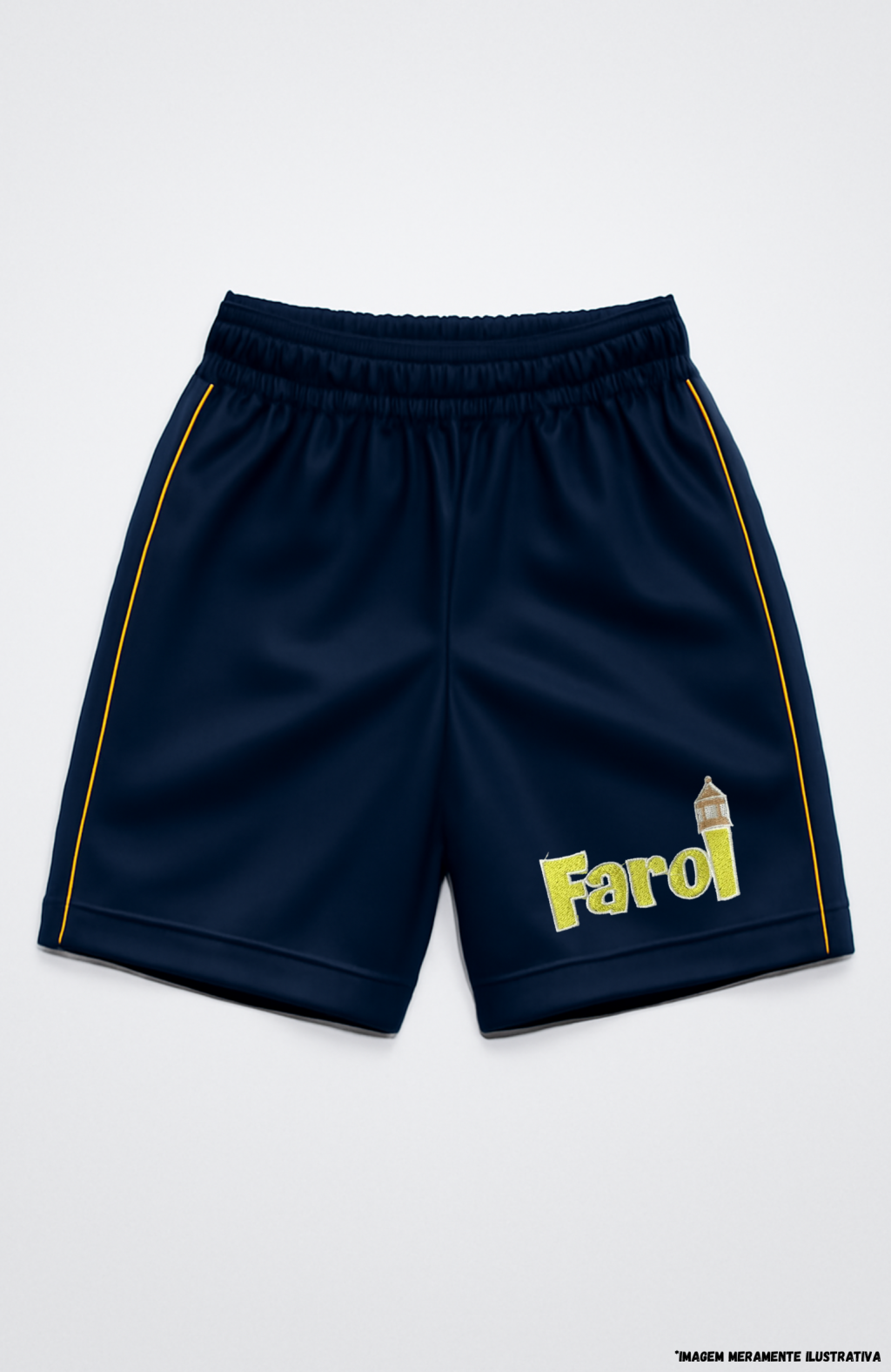 Bermuda Masculina Malha Colegial