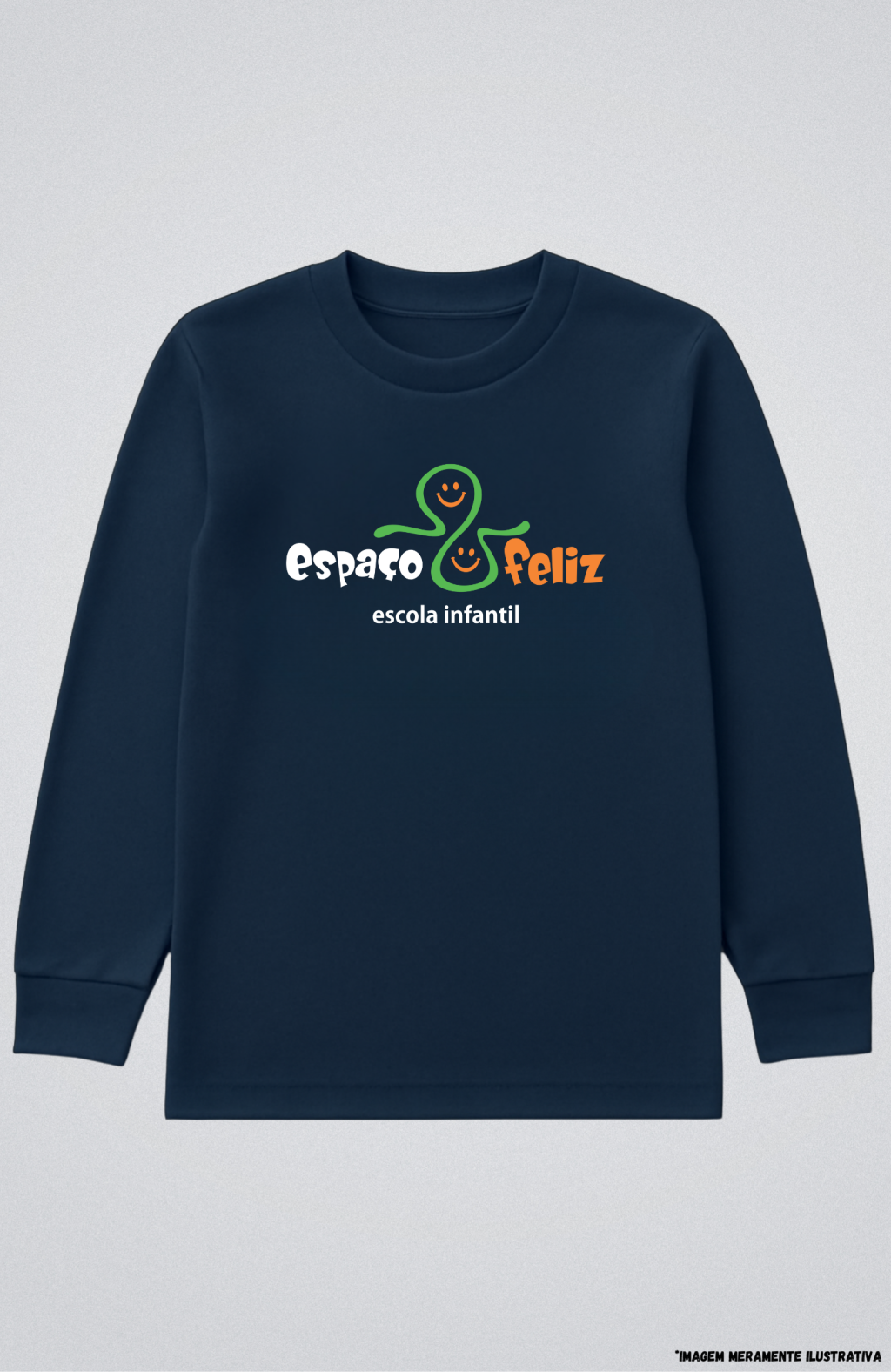 Camiseta Manga Longa em Viscolycra
