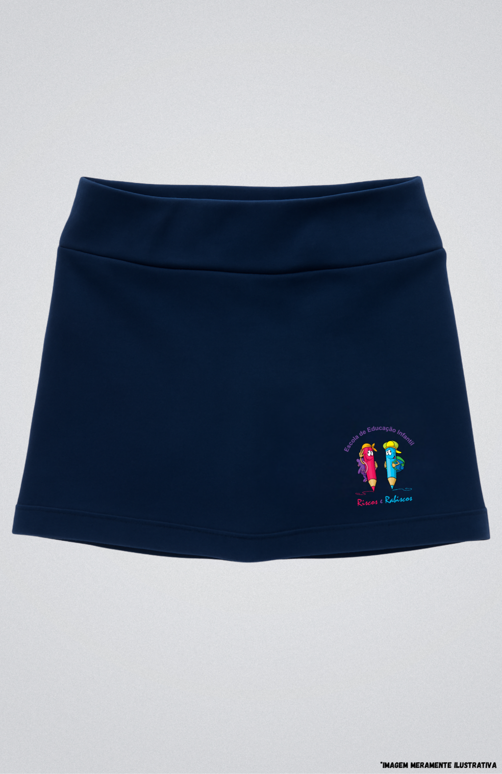 Short-Saia Suplex Poliamida