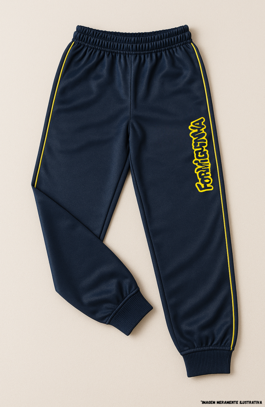 Calça Unissex Malha Colegial COM Pelúcia