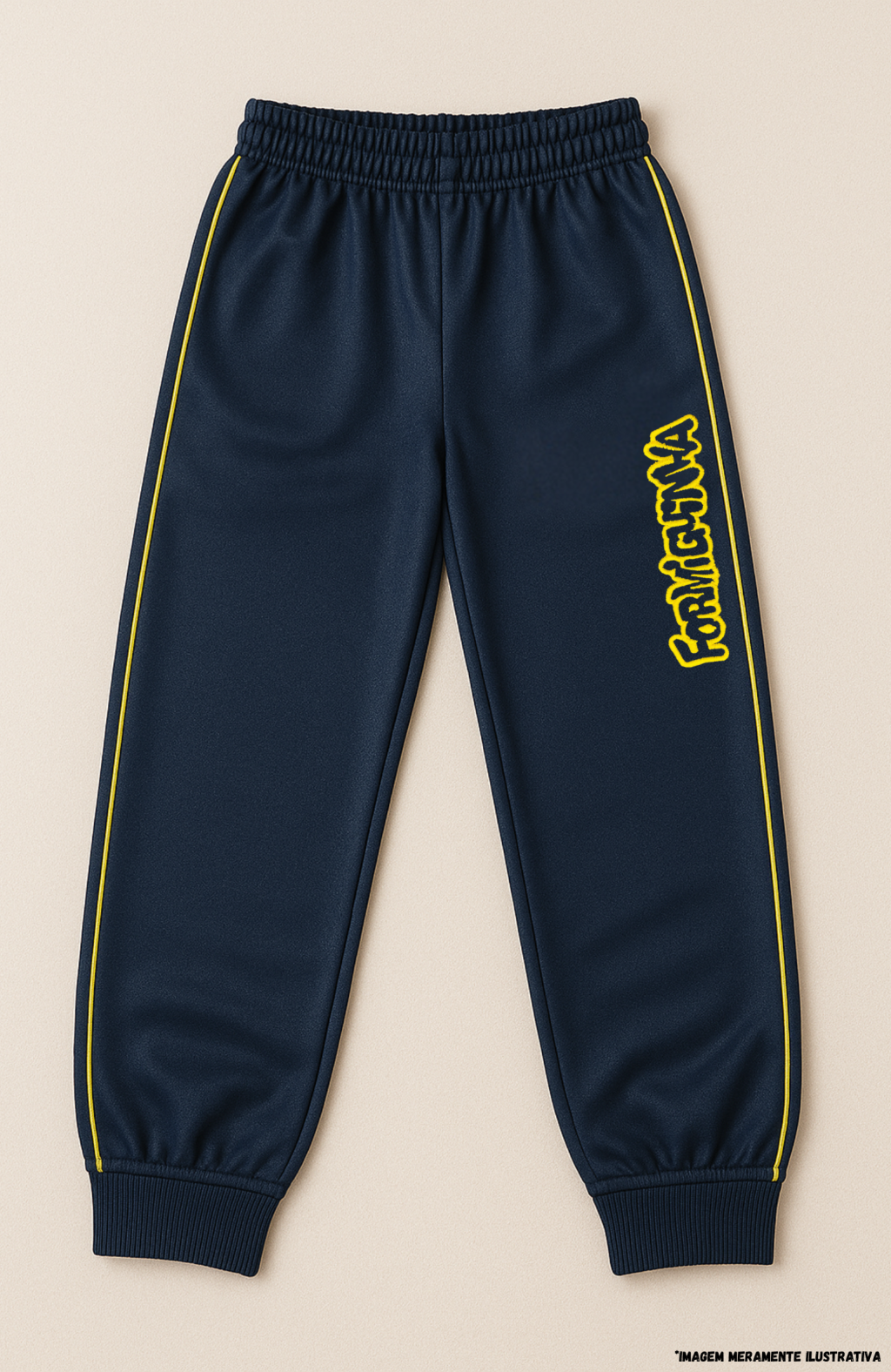 Calça Unissex Malha Colegial SEM Pelúcia