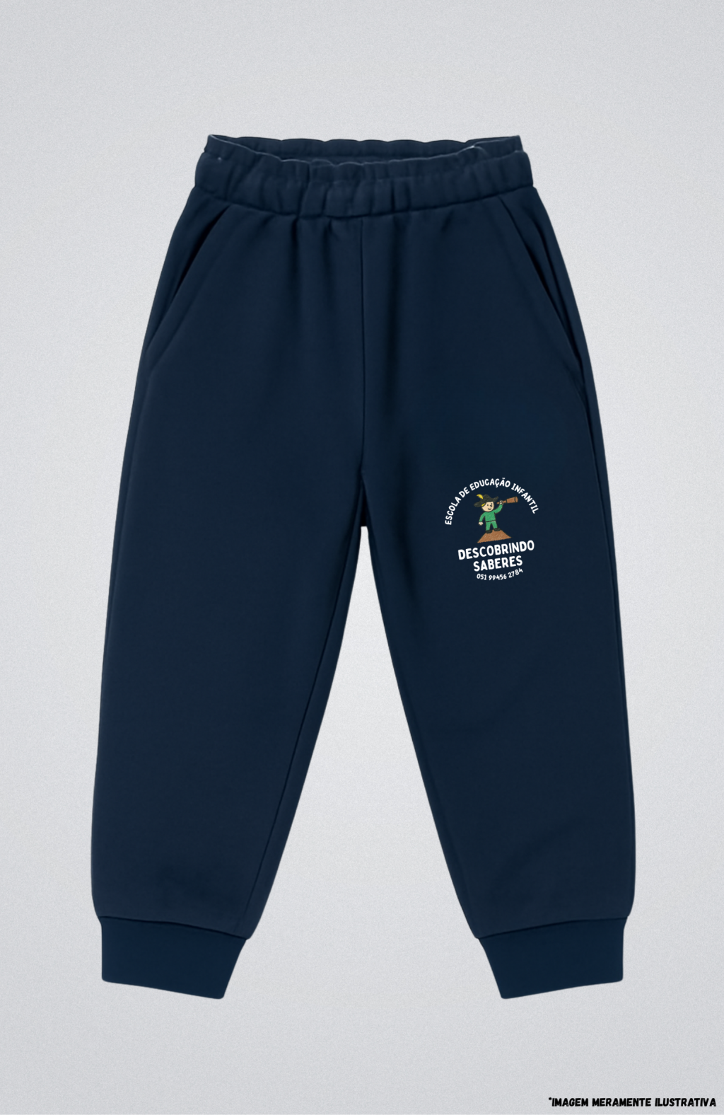 Calça Unissex Moletom Peluciado