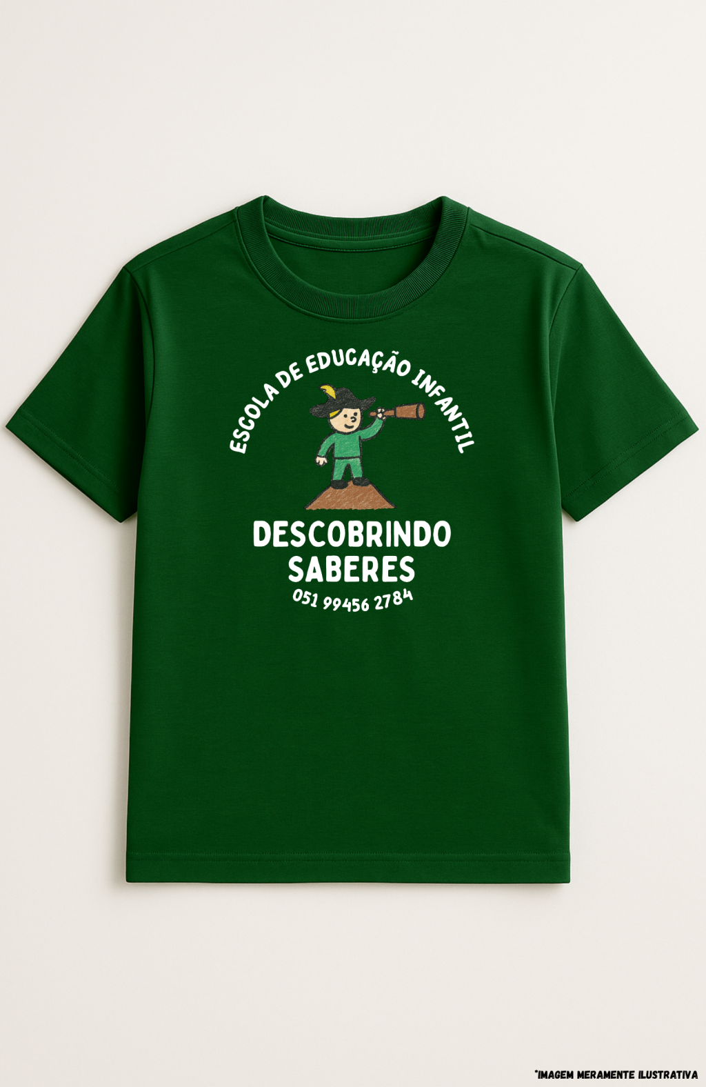 Camiseta Unissex Manga Curta
