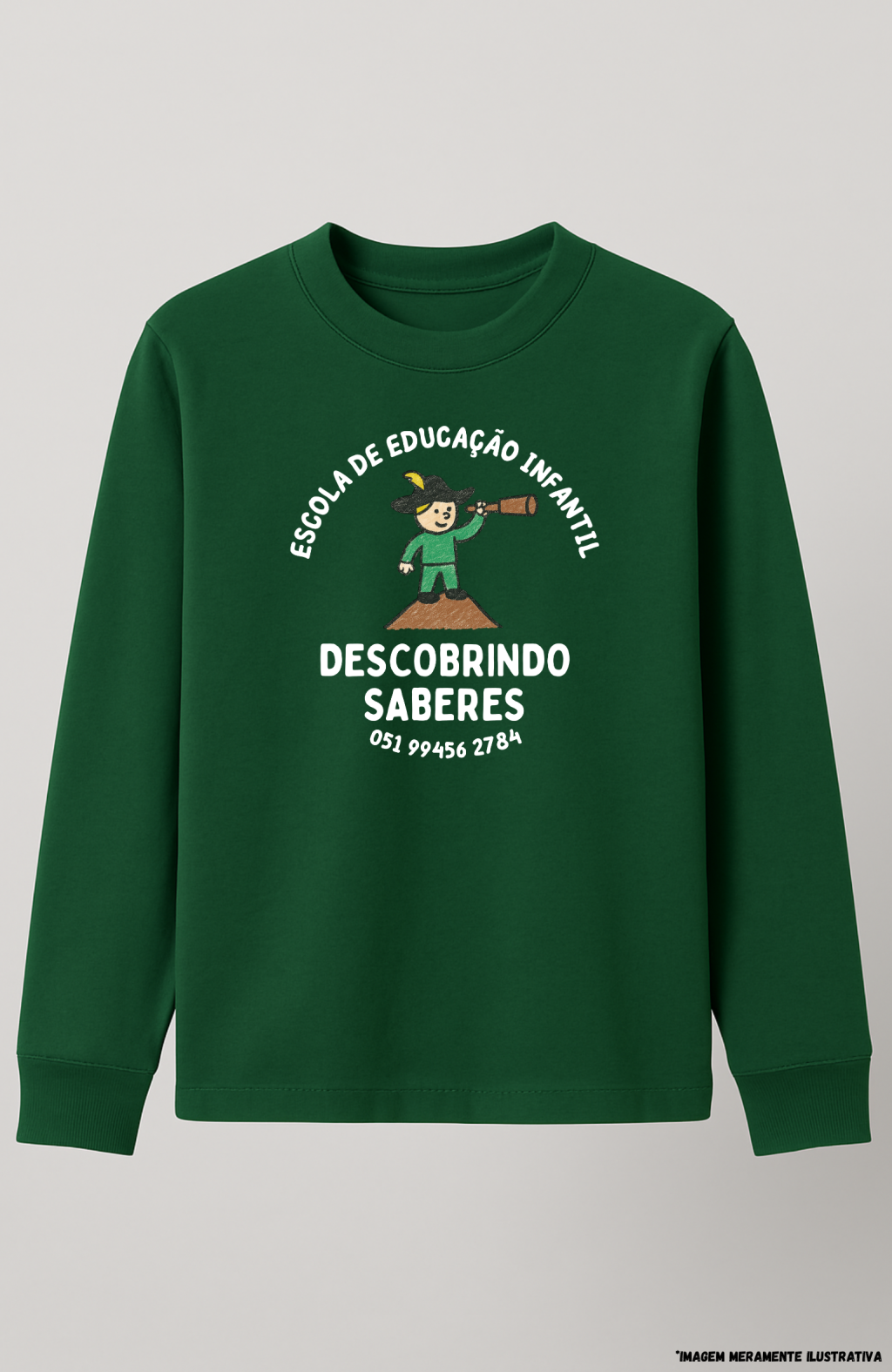 Camiseta Unissex Manga Longa