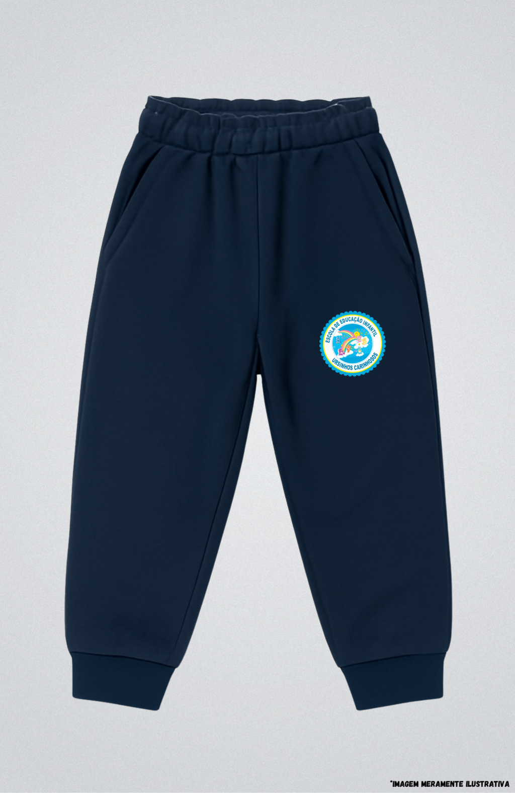 Calça Unissex Moletom Peluciado
