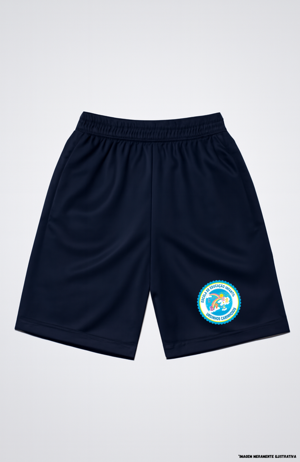 Bermuda Masculina Malha Colegial