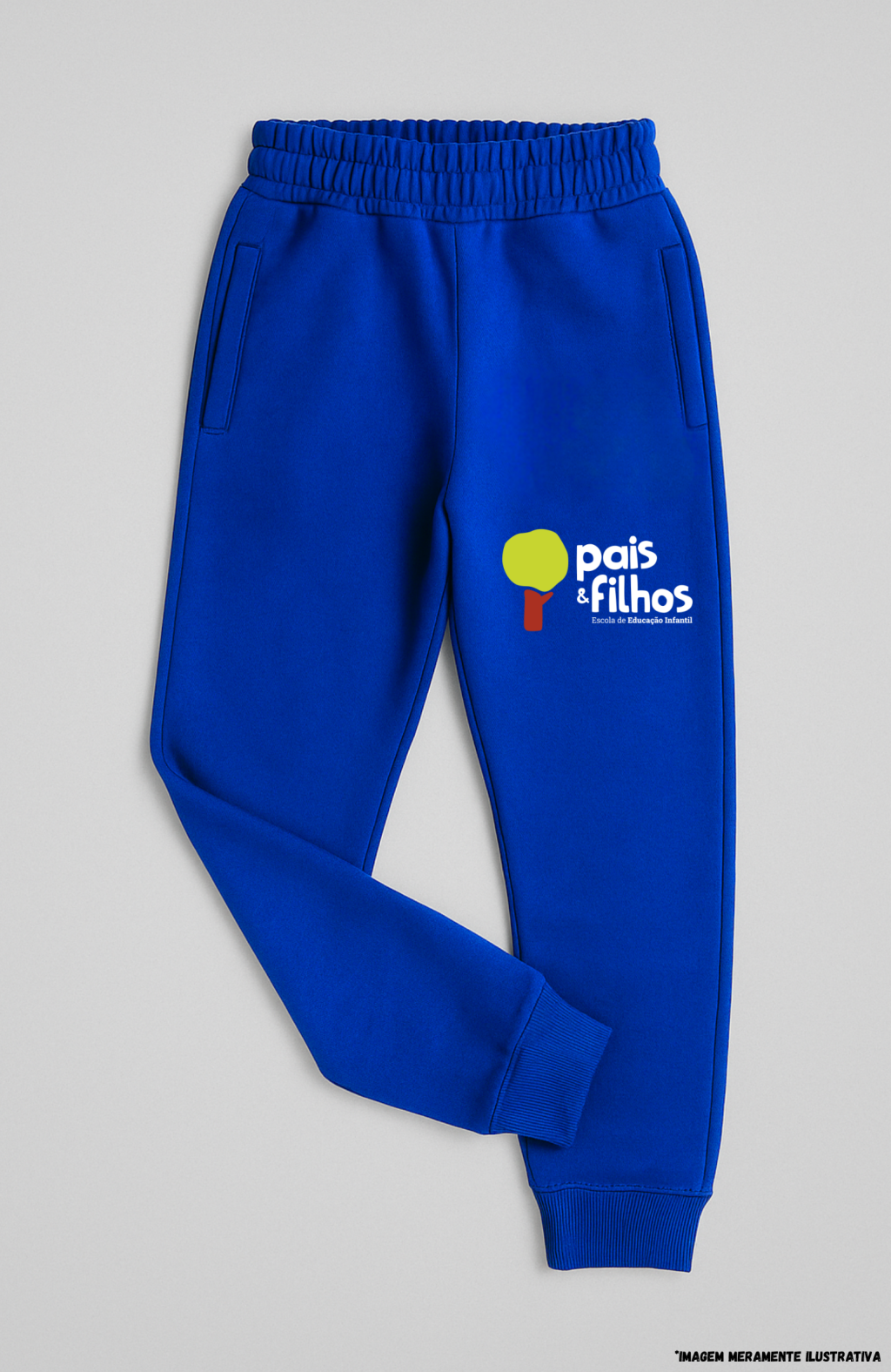 Calça Unissex Moletom Peluciado