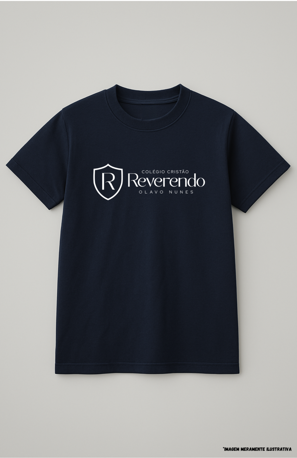 Camiseta Manga Curta em Poliviscose