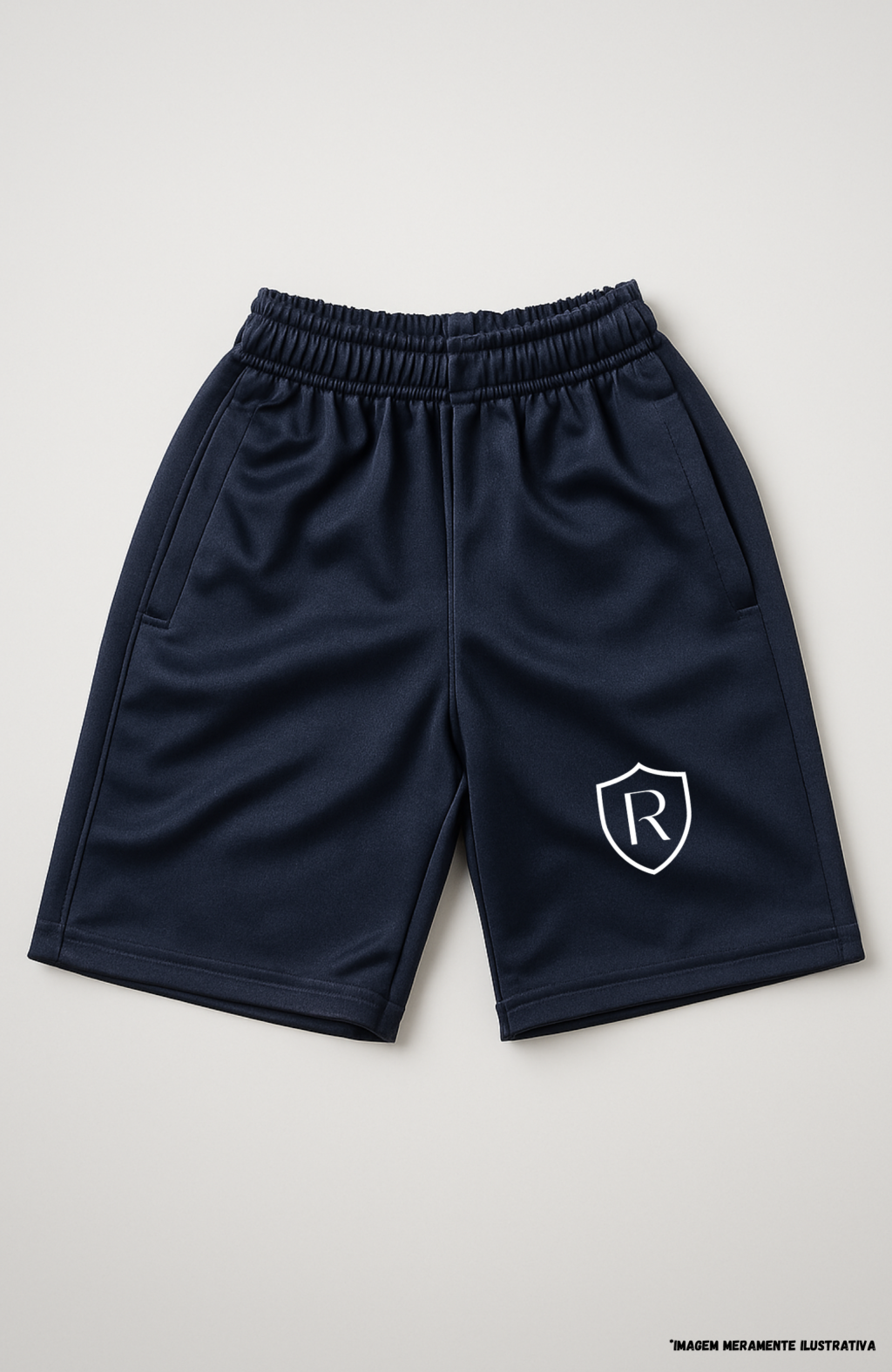 Bermuda Masculina em Malha Colegial