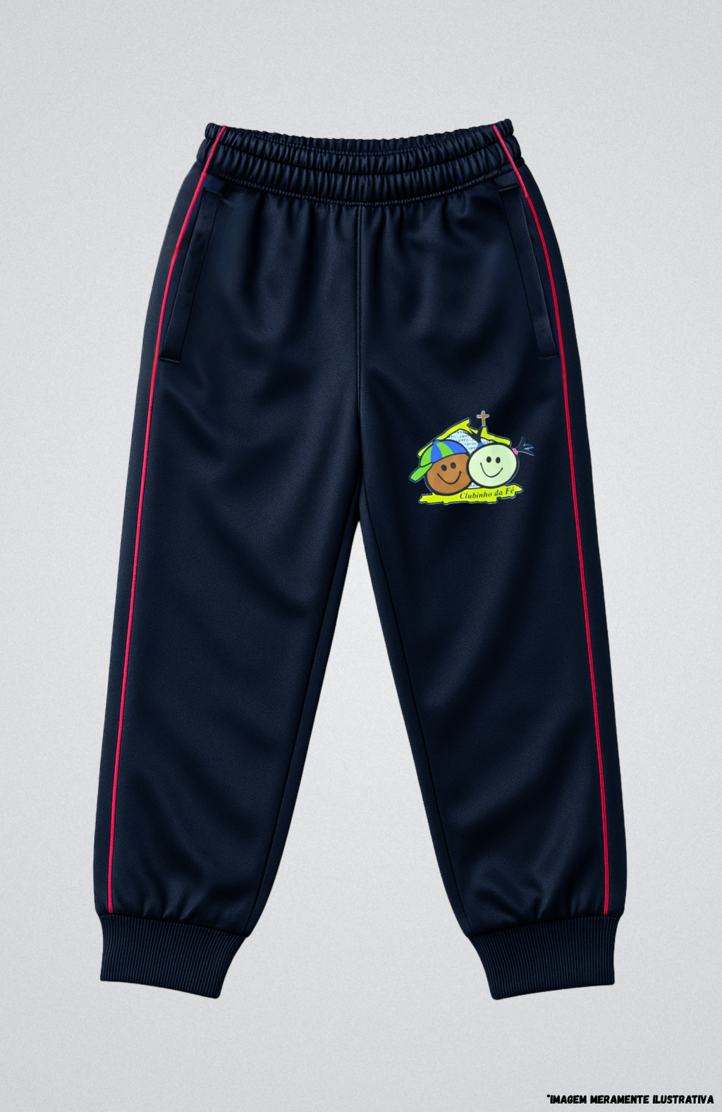 Calça em Malha Colegial