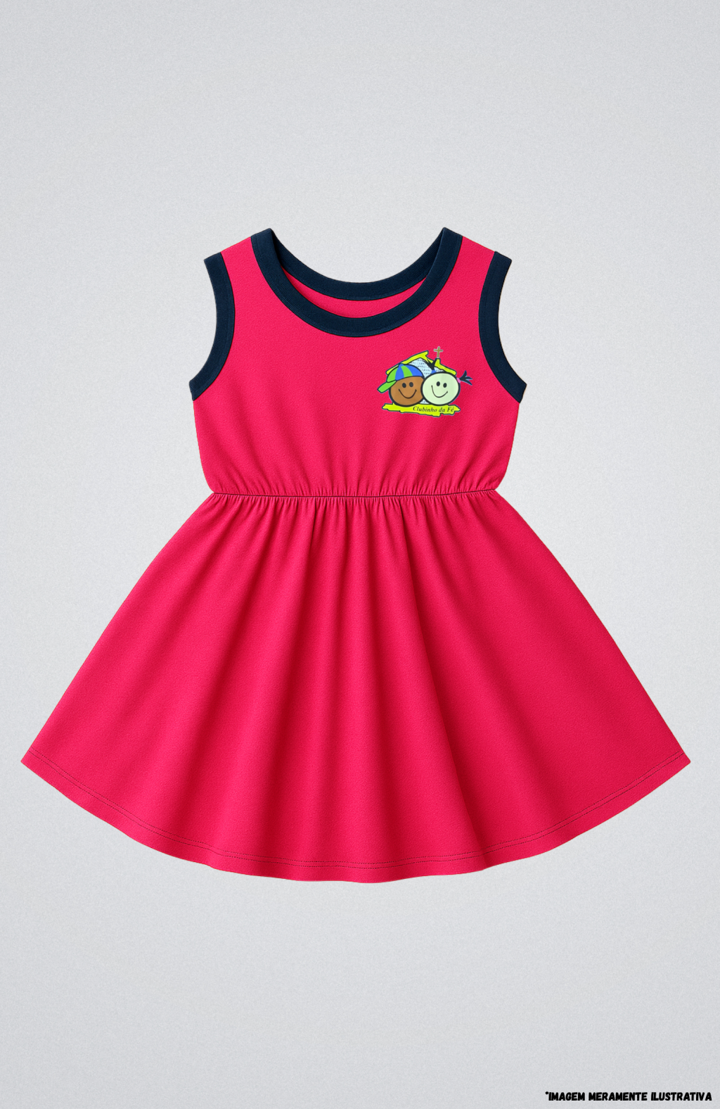 Vestido em Poliviscose