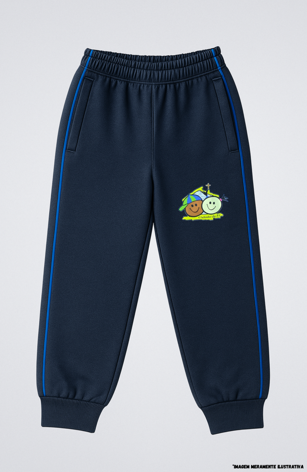 Calça em Moletom Peluciado
