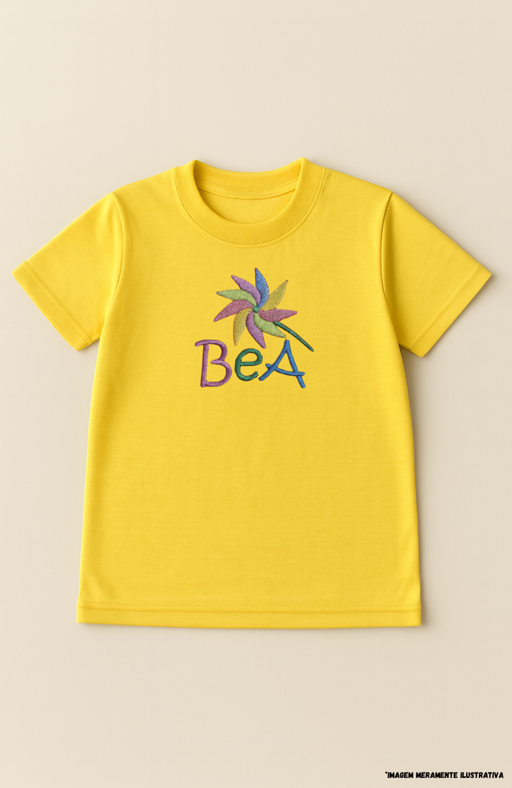 Camiseta Manga Curta em Poliviscose