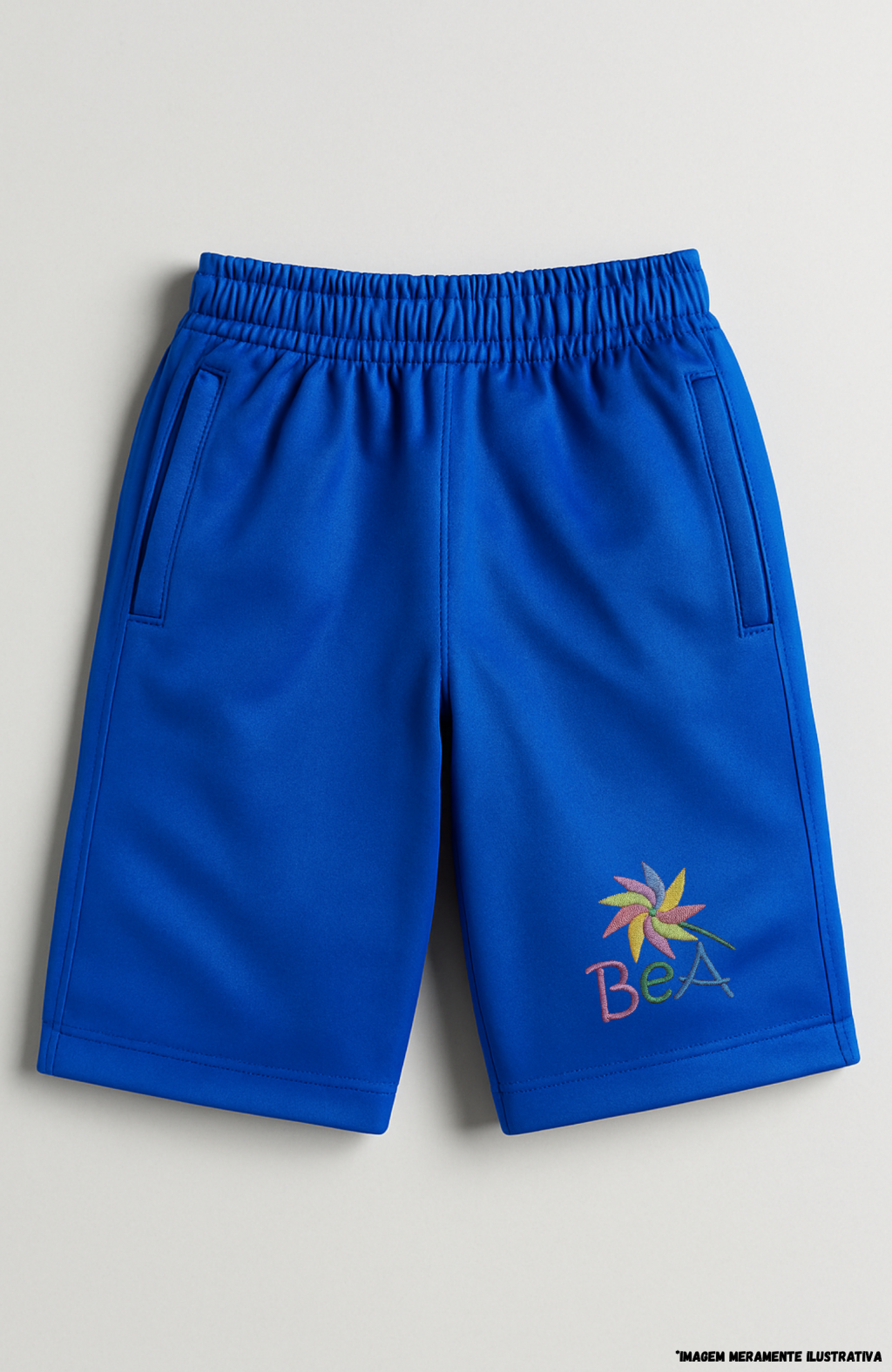 Bermuda Masculina em Malha Colegial