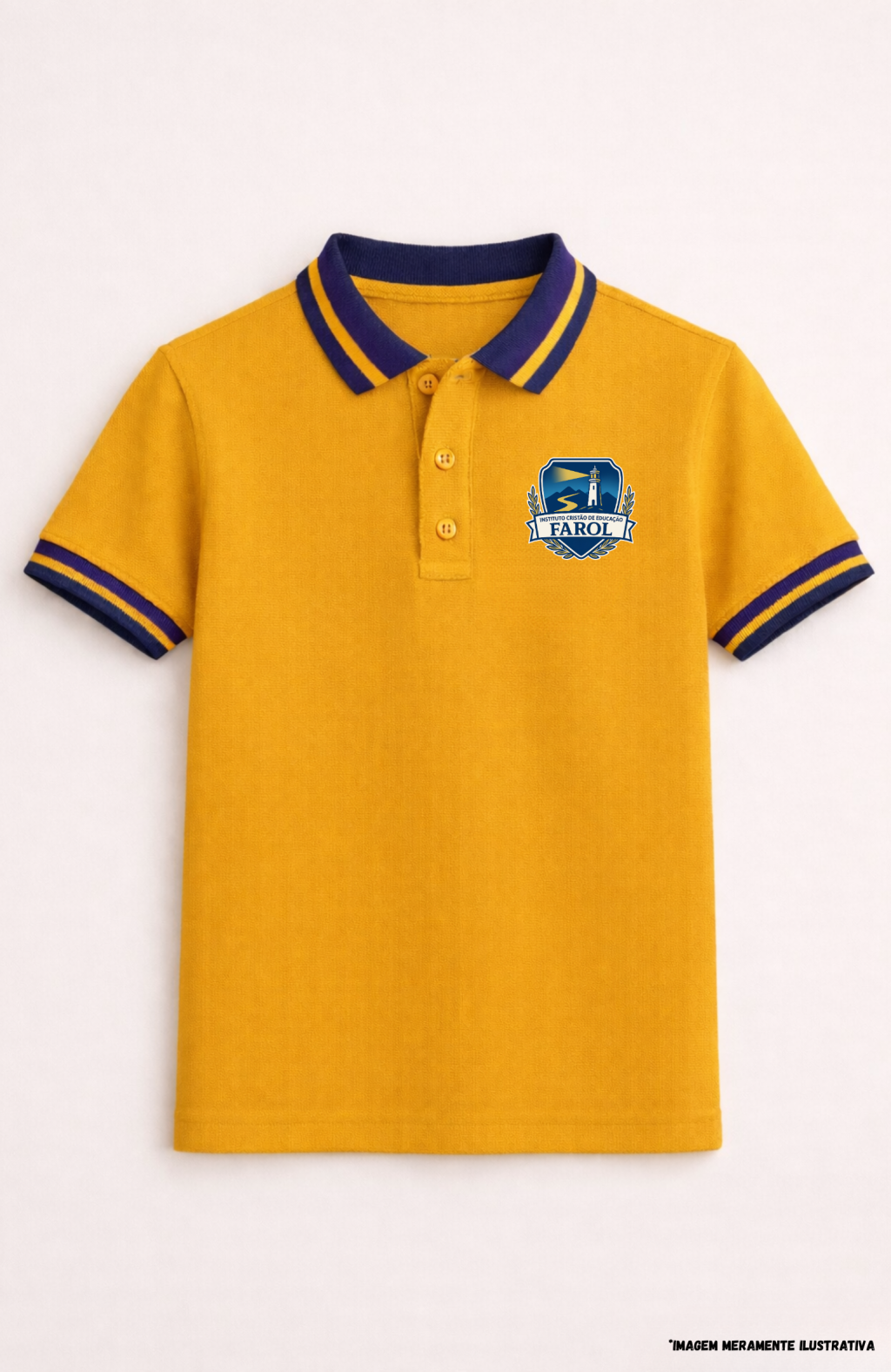 Camisa Polo em Malha Piquet