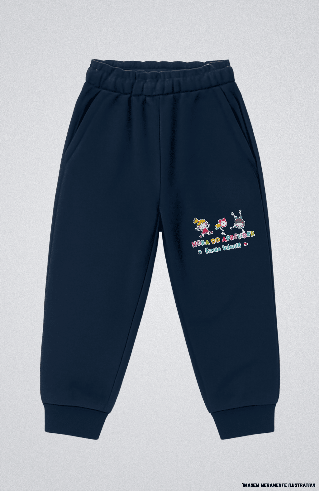 Calça Unissex Moletom Peluciado