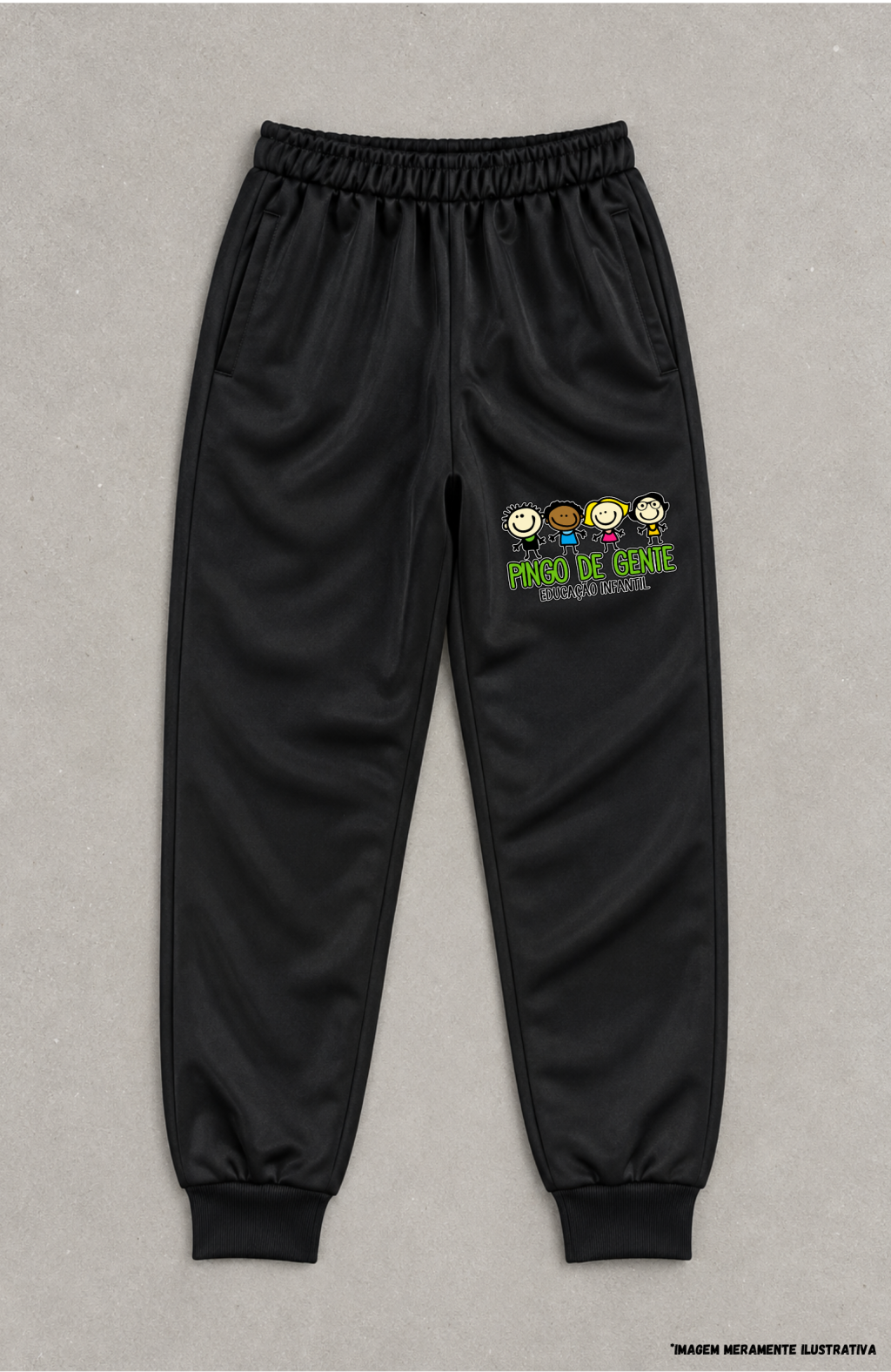 Calça em Malha Colegial