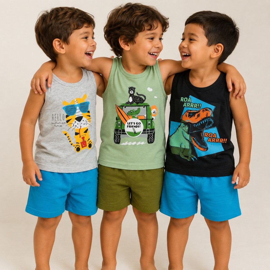  KIT 72 CONJUNTO REGATA E BERMUDA | 1AO8