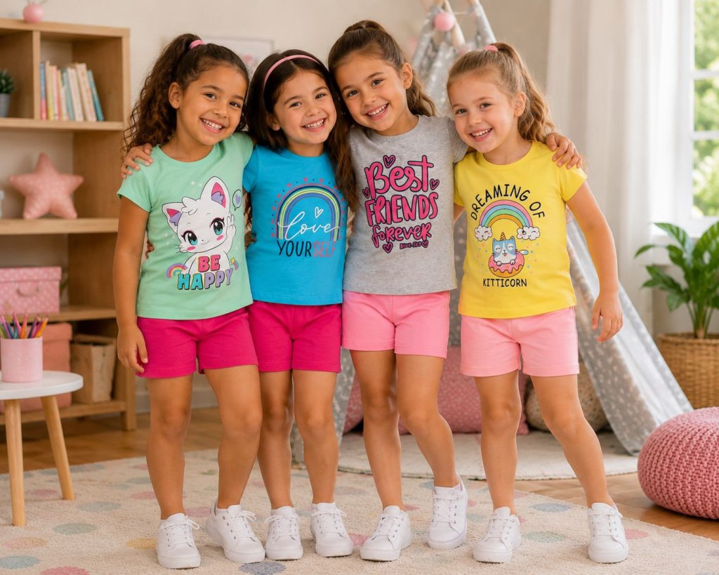  KIT 72 CONJUNTO BLUSA E SHORT | 1AO8