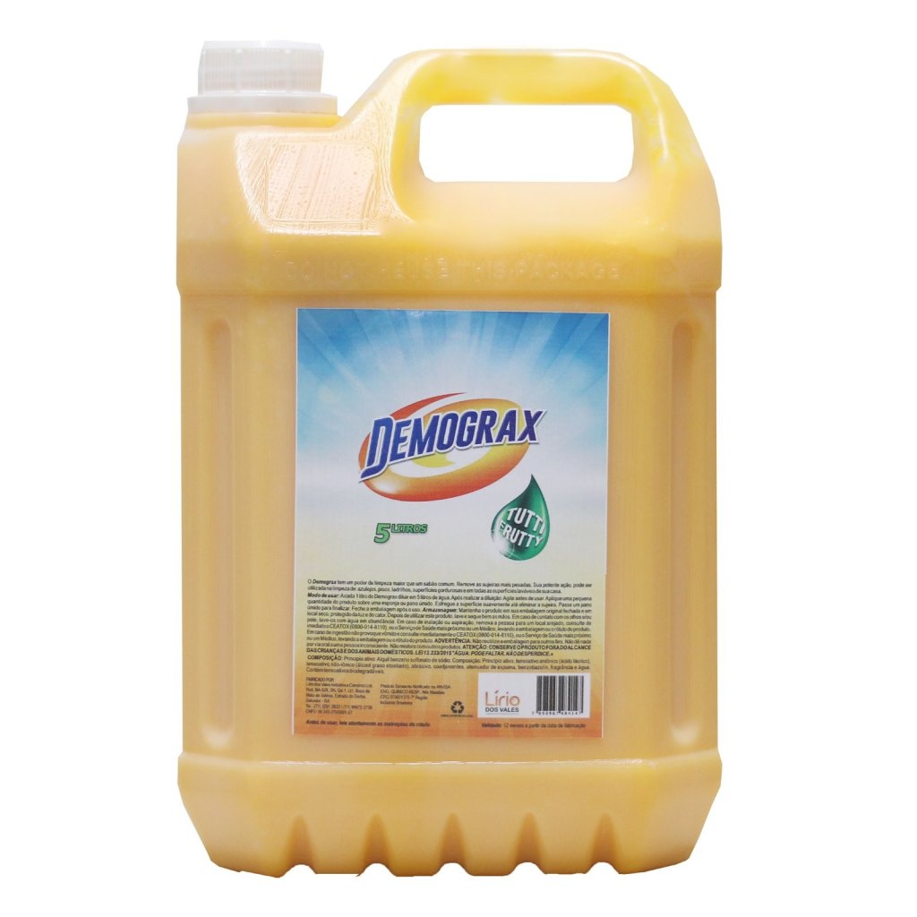 Demograx Desengraxante Tutti Frutti 5LT