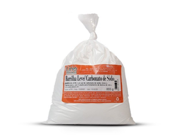 Carbonato de Sódio (Barrilha Leve) 500g