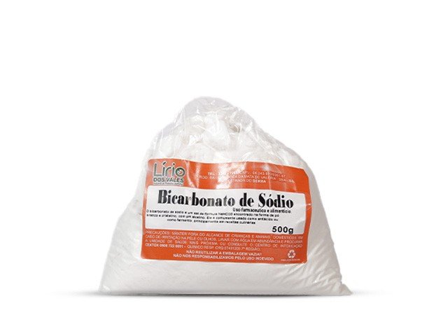 Bicarbonato de Sódio Alimentício 500g