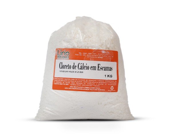 Cloreto de Cálcio Escamas 1kg